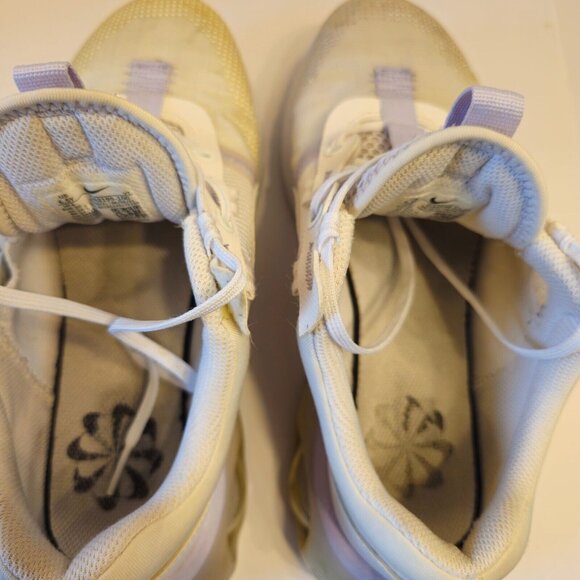 Nike Air Max 2021 Girls Running Shoes Size 6.5Y White Sneakers DA3199-100 - Picture 7 of 14